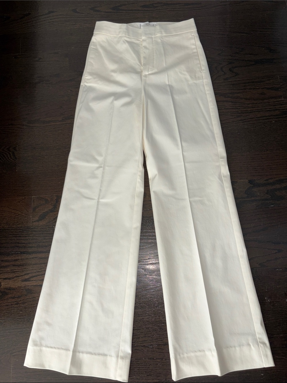 Mango High Waist Wide-Leg Trousers